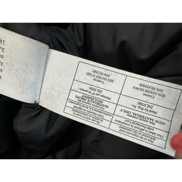 Rag & Bone Down Woman Black Oversized Jacket Parka Medium - Picture 14 of 16